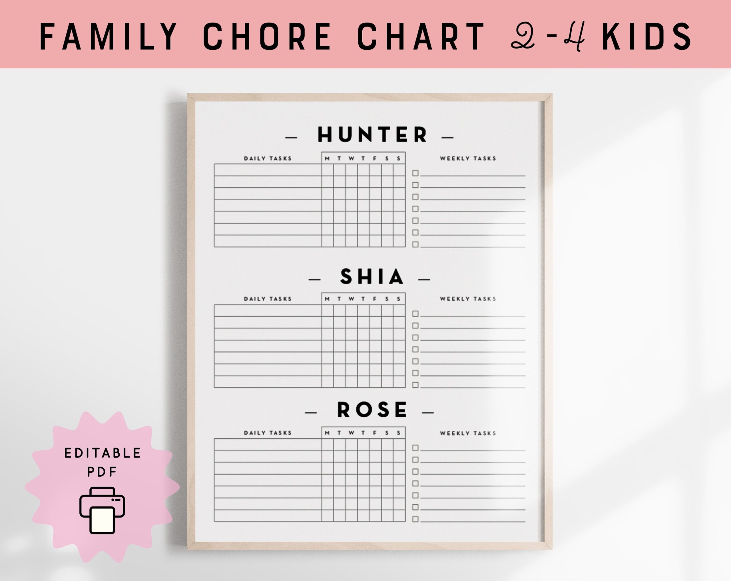 Behavior Chart For Kids At Home Buy Magnetic Chore Chart For Kids Multiple Kids 3 Responsibility Charts 1 Menu Board Chore Melissa And Doug Chore Chart