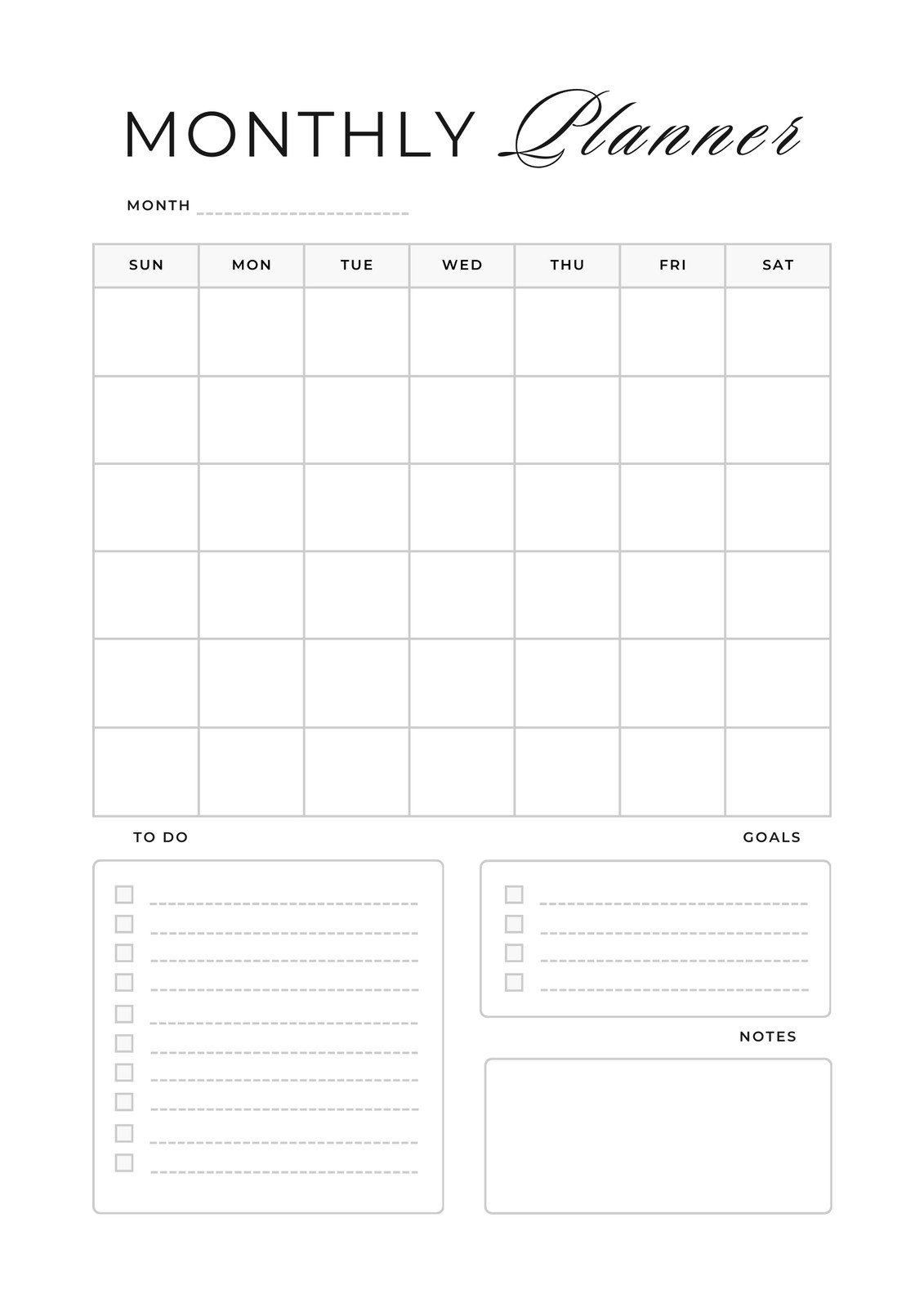 Free Calendar Templates All Formats