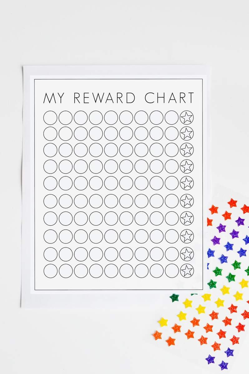 22 Printable Reward Charts For Kids PDF Excel Word