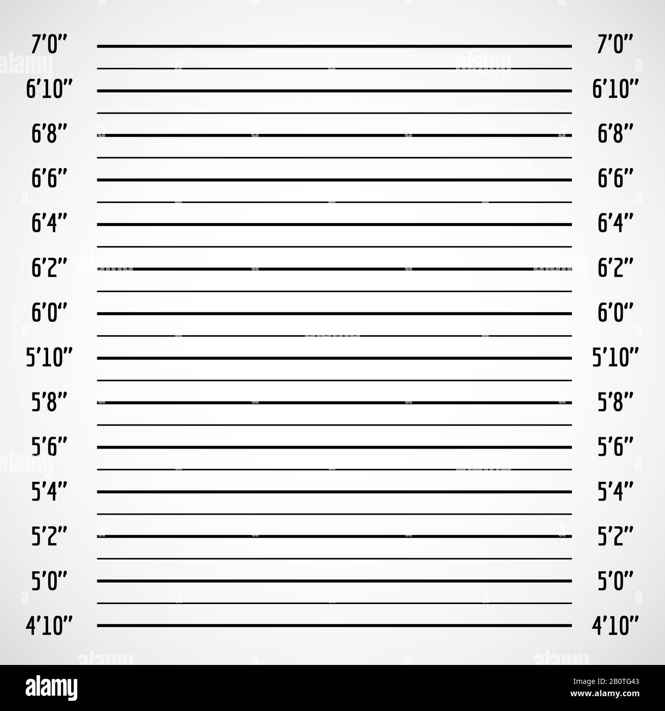 Height Chart Line Up Hi Res Stock Photography And Images Alamy