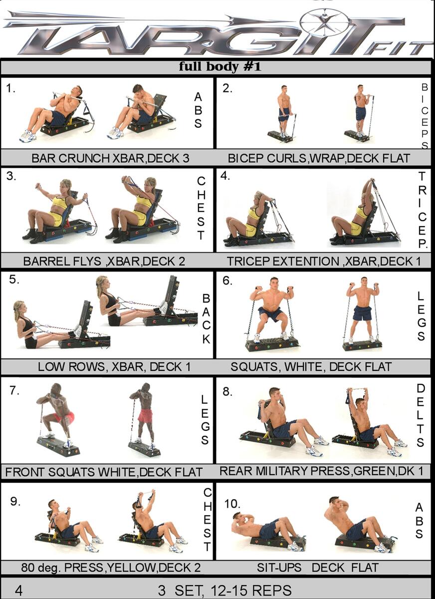 Home Multi Gym Workout Plan Pdf Marcy Home Gym Workout Chart Multi Gym Workout Chart
