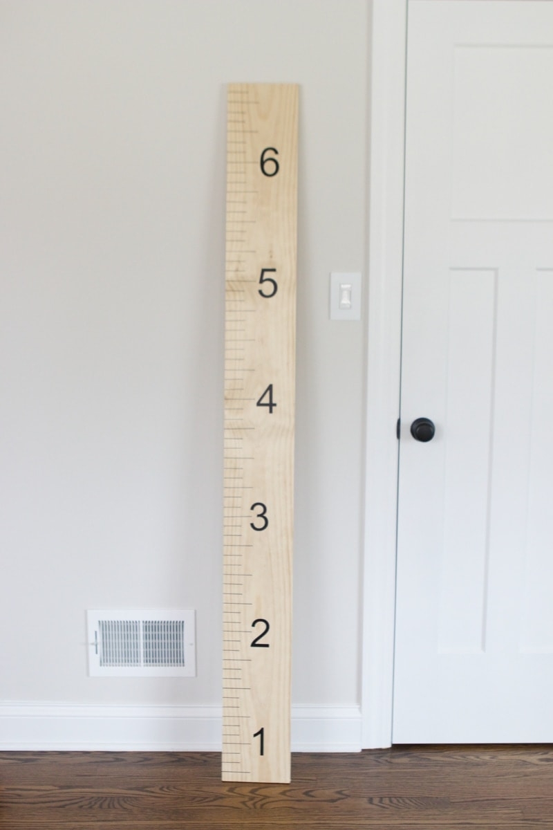 How To Make A DIY Growth Chart For Your Family The DIY Playbook