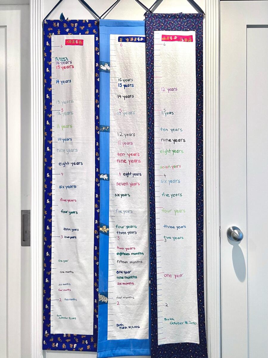 How To Preserve Your Child s Growth Chart When You Move Or Renovate The Washington Post