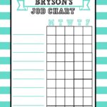 Job Charts Free Printable The Crafting Chicks