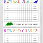 Printable Reward Charts Boy Girl The Girl Creative