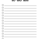 To Do List Free Printable PDF Templates Things To Do Free Printables Lettering SVG Files Tools Apps