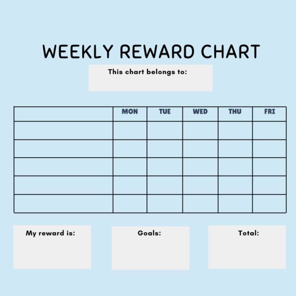 Weekly Reward Chart Chore Logbook And Schedule For Kids 30 Pages 8 5 X 8 5 Inches Ultimate Behavior Chart For Home And Classroom Press Fairy 9798808508408 Amazon Books