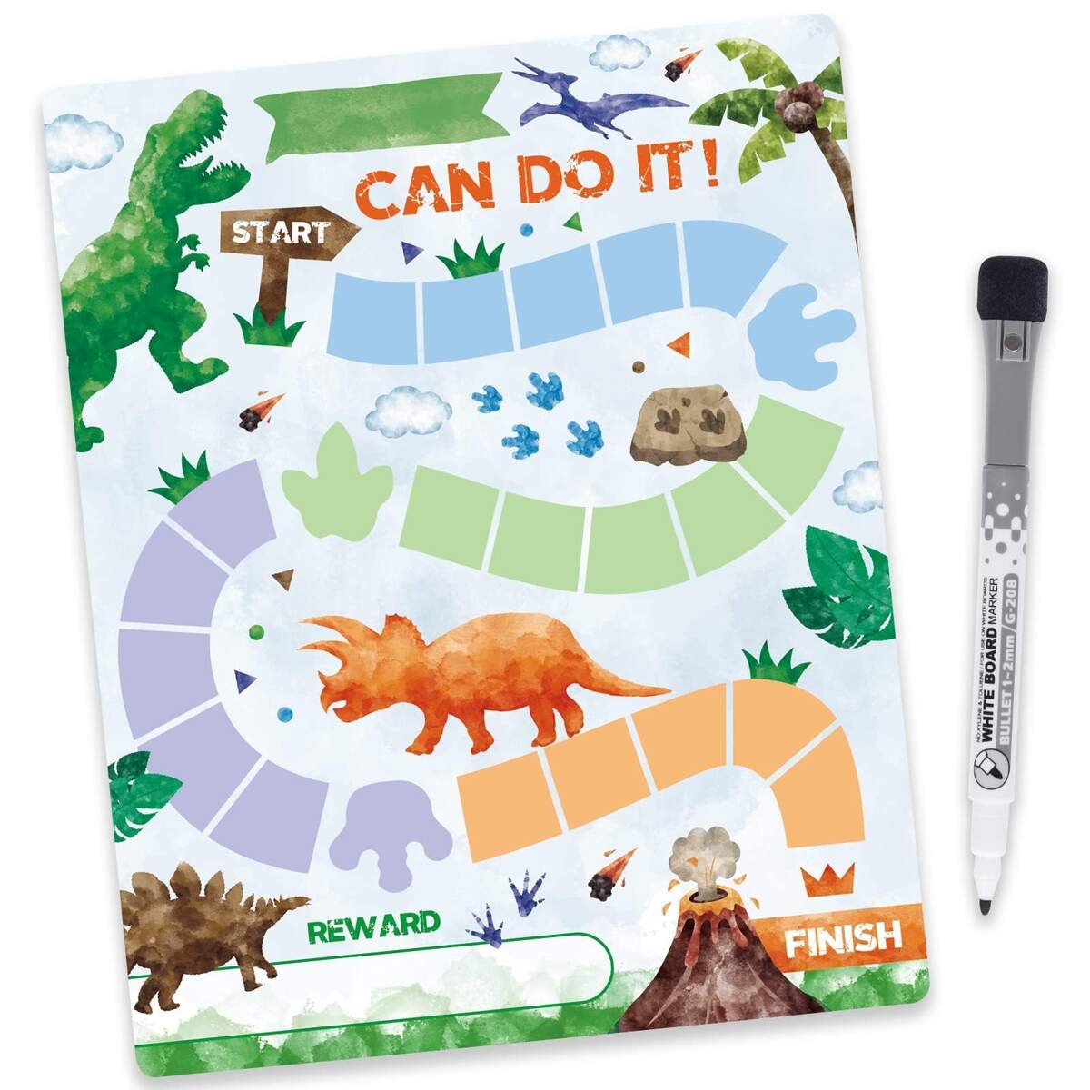 WERNNSAI Dinosaur Reward Chart Magnetic Chore Chart For Kids Boys Incentive Behavior Chart With 1 Marker Reusable Dry Erase Responsibility Charts For Fridge Home School Supplies Potty Training Amazon Co Uk Toys WERNNSAI Dinosaur Reward Chart Magnetic Chore Chart For Kids Boys Incentive Behavior Chart With 1 Marker Reusable Dry Erase Responsibility Charts For Fridge Home School Supplies Potty Training Amazon Co Uk Toys